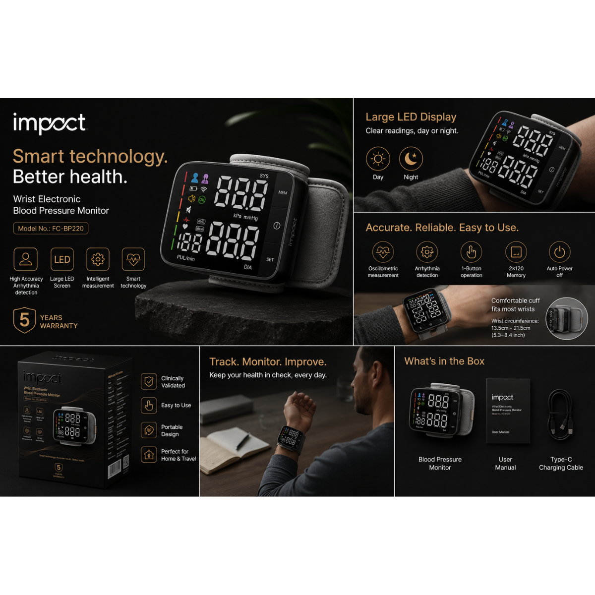 Wrist BPM Monitor